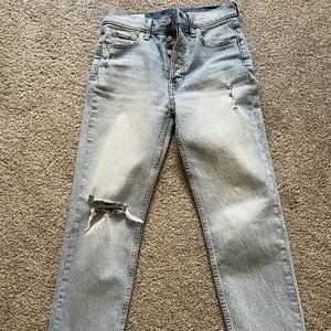 GAP Womens Cheeky straight high rise 0P